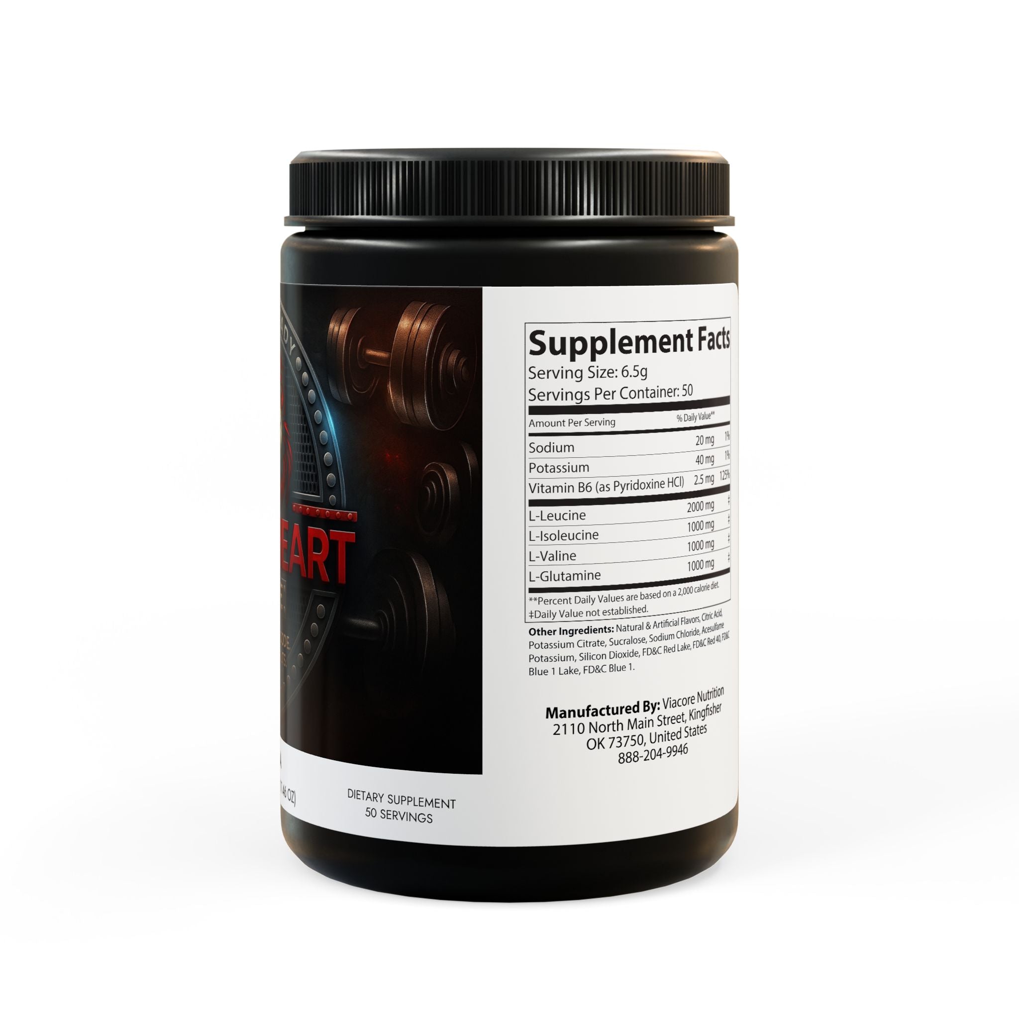 BCAA Supplement, Grape (50 Servings)