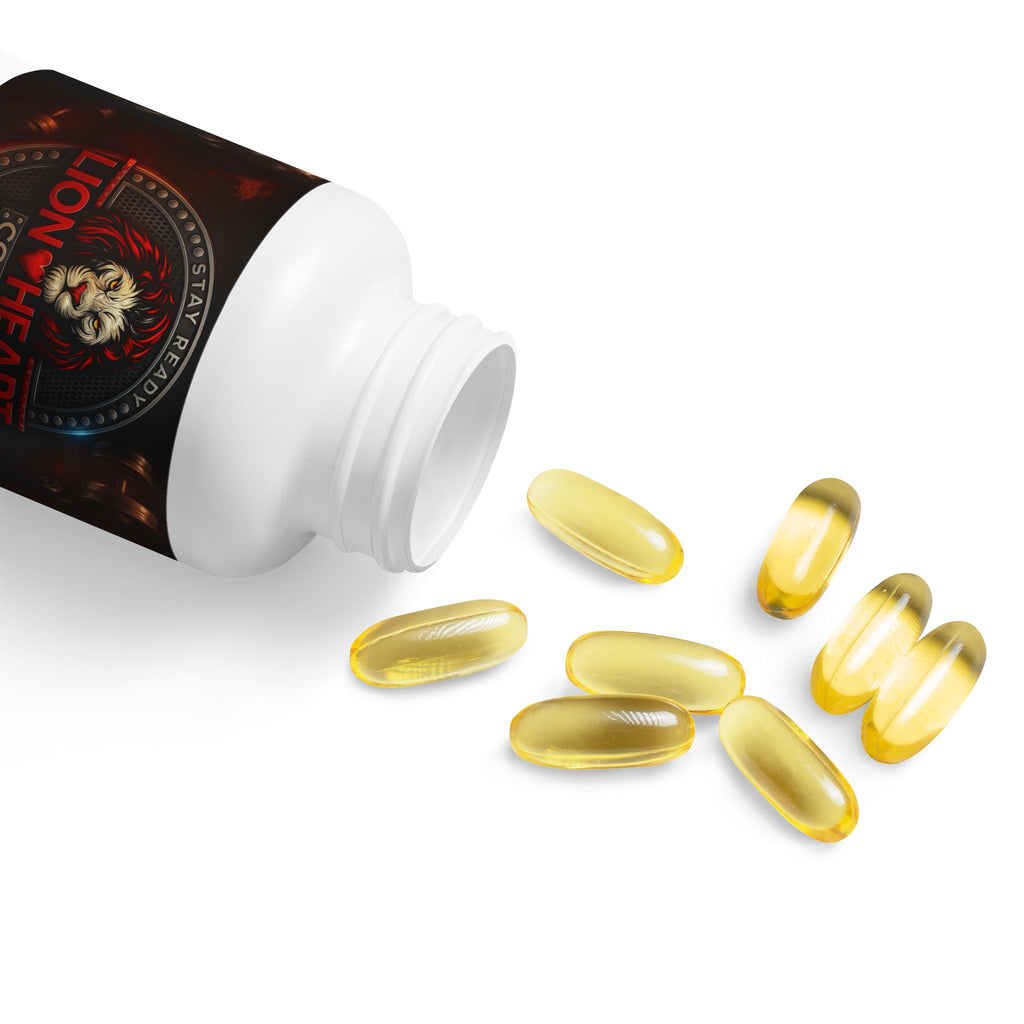 Lionheart Omega 3 Fish Oil Supplement (60 Softgels)