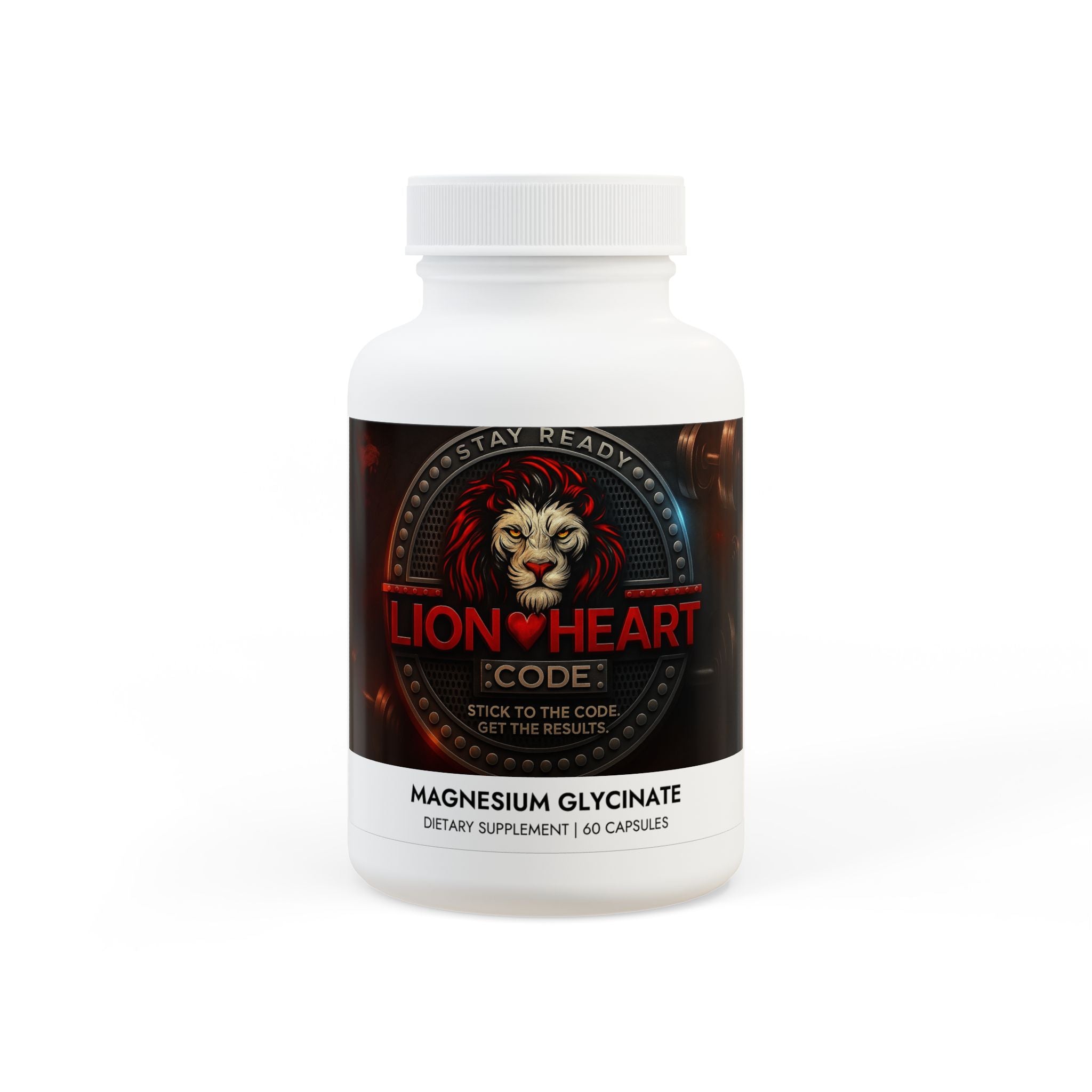Magnesium Glycinate Supplement (60 Capsules)