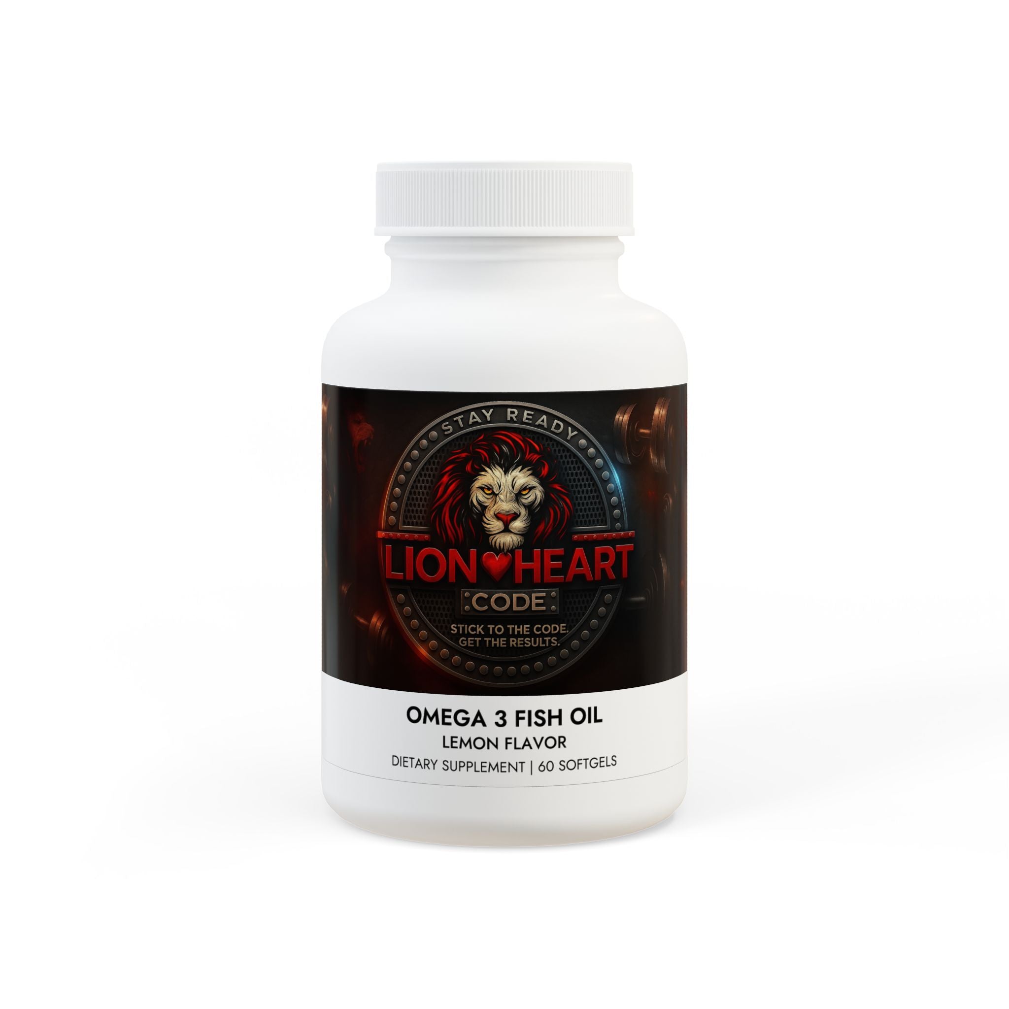 Omega 3 Fish Oil Supplement (60 Softgels)