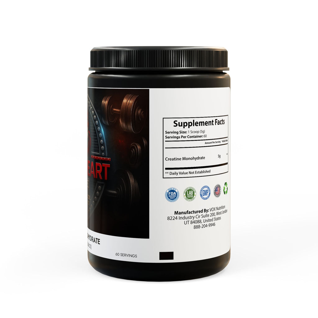 The Lionheart Code Creatine Monohydrate – Strength, Power & Recovery | 60 Servings