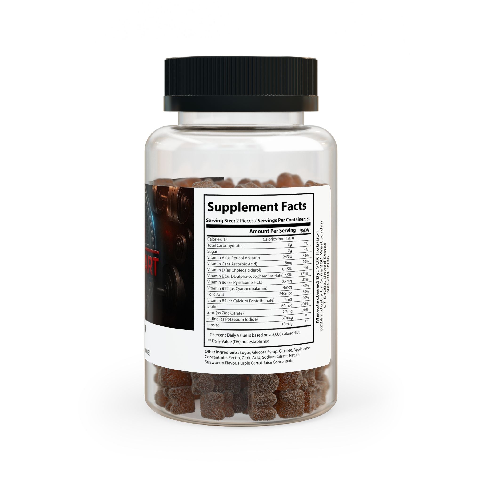 Multivitamin Gummies for Athletes (60 Gummies)